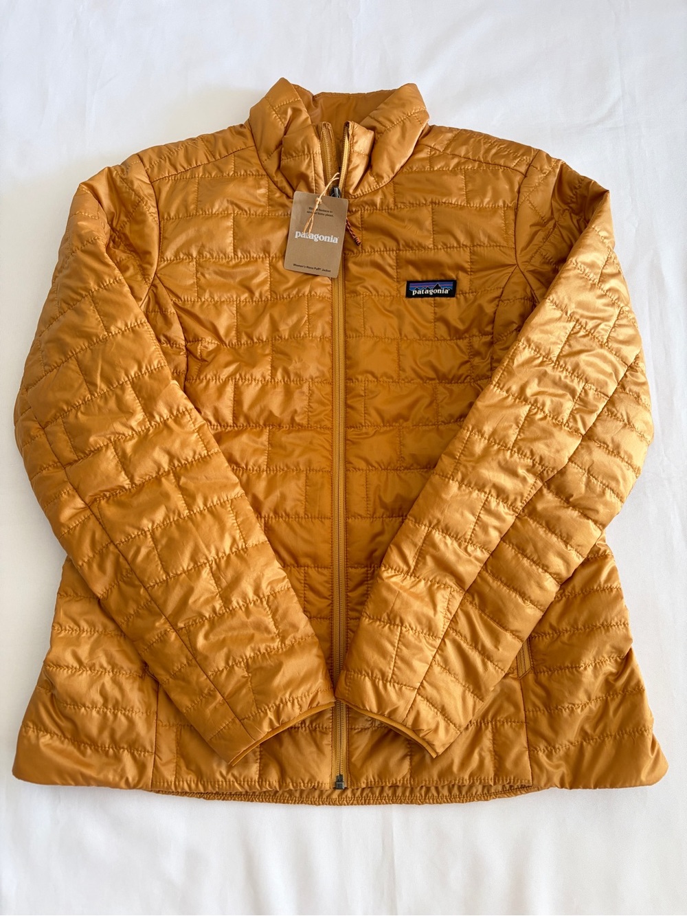 Patagonia Nano Puff Jacket Women's Size L Talon Gold FA25 NWT - Picture 2 of 15